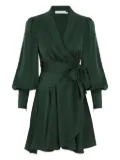 ZIMMERMANN silk mini dress - Green