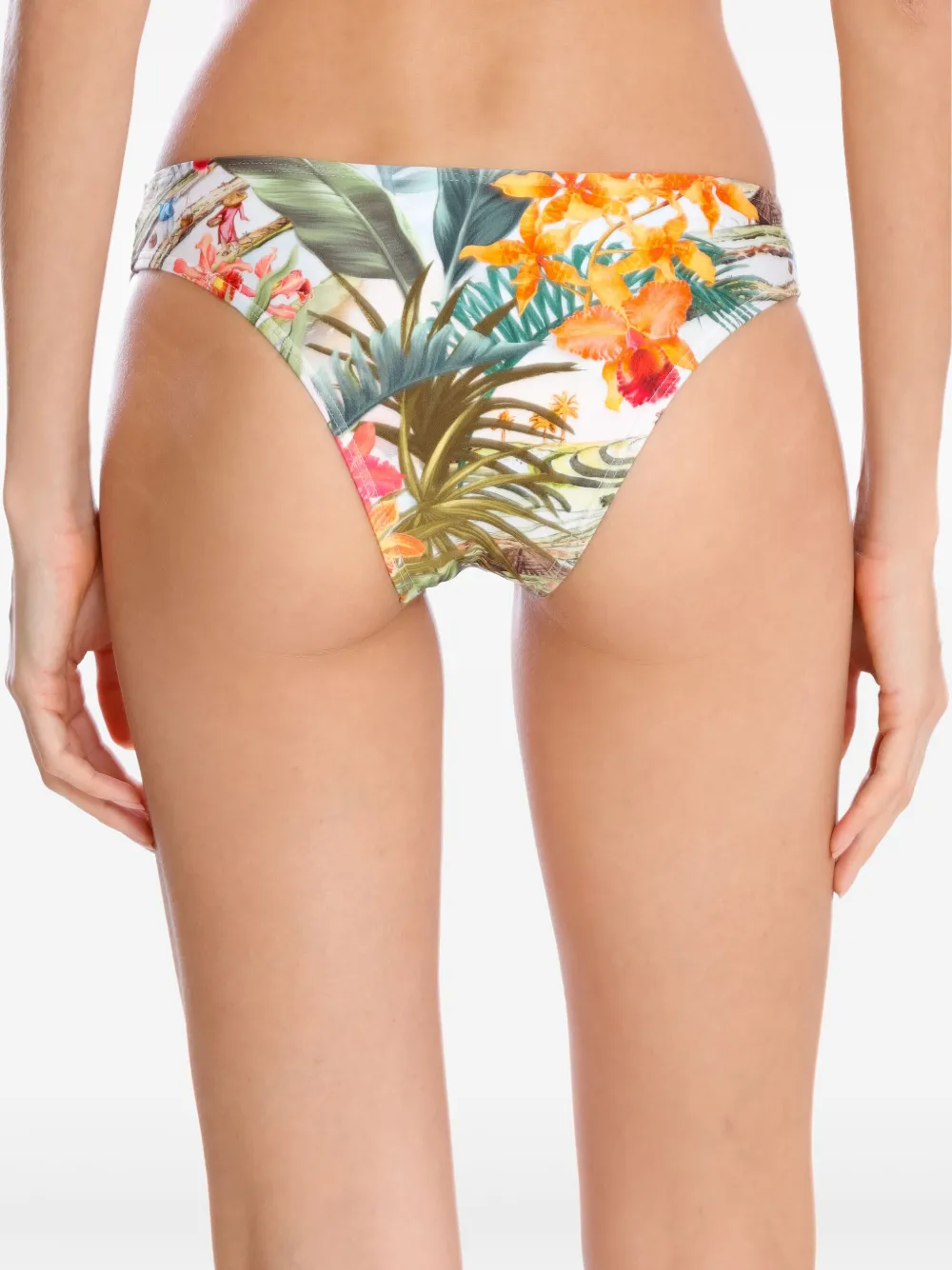 Lygia & Nanny floral-print bikini bottom Wit
