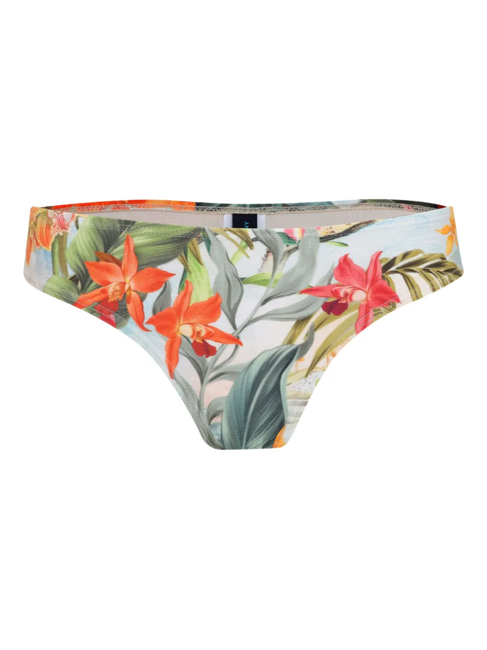 Lygia & Nanny floral-print bikini bottom Wit