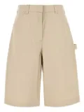Weekend Max Mara cotton bermuda shorts - Neutrals