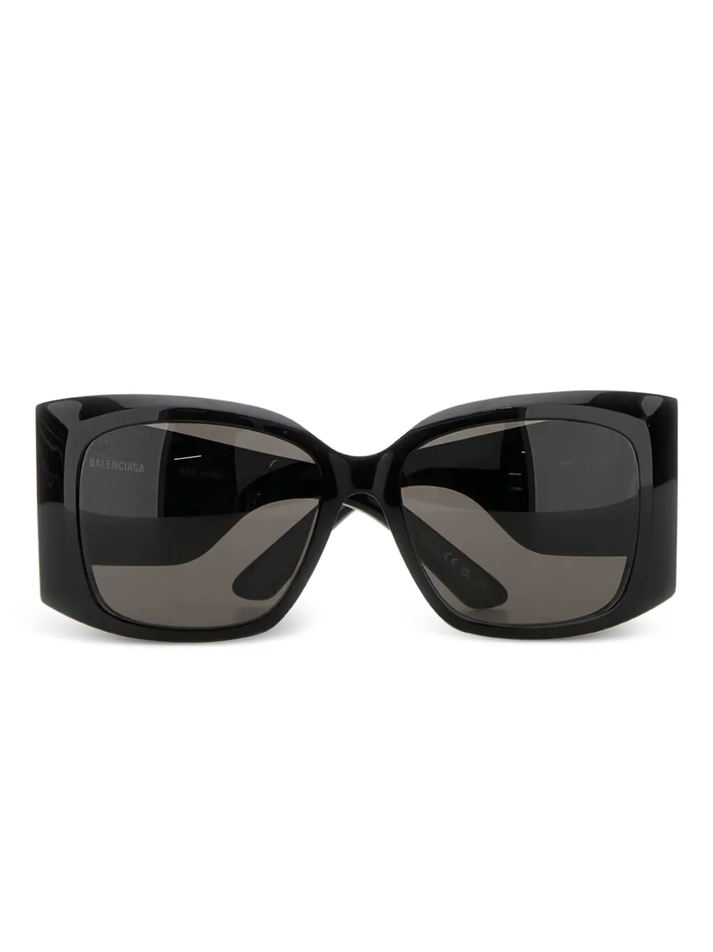 Balenciaga Eyewear Square XL zonnebril Zwart