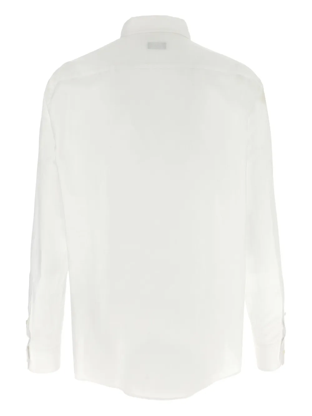 Zegna Poloshirt met lange mouwen - Wit