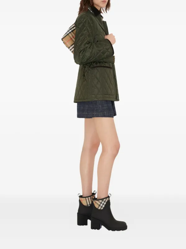 Burberry 125mm Marsh Rain Boots | Black | FARFETCH