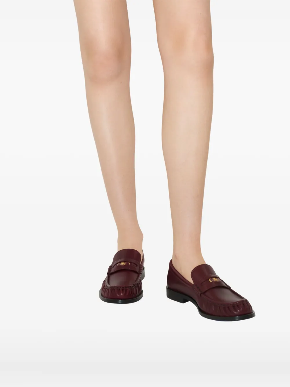 leather cadet loafers