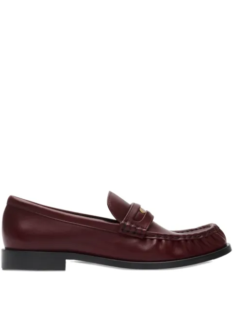 Burberry leather cadet loafers