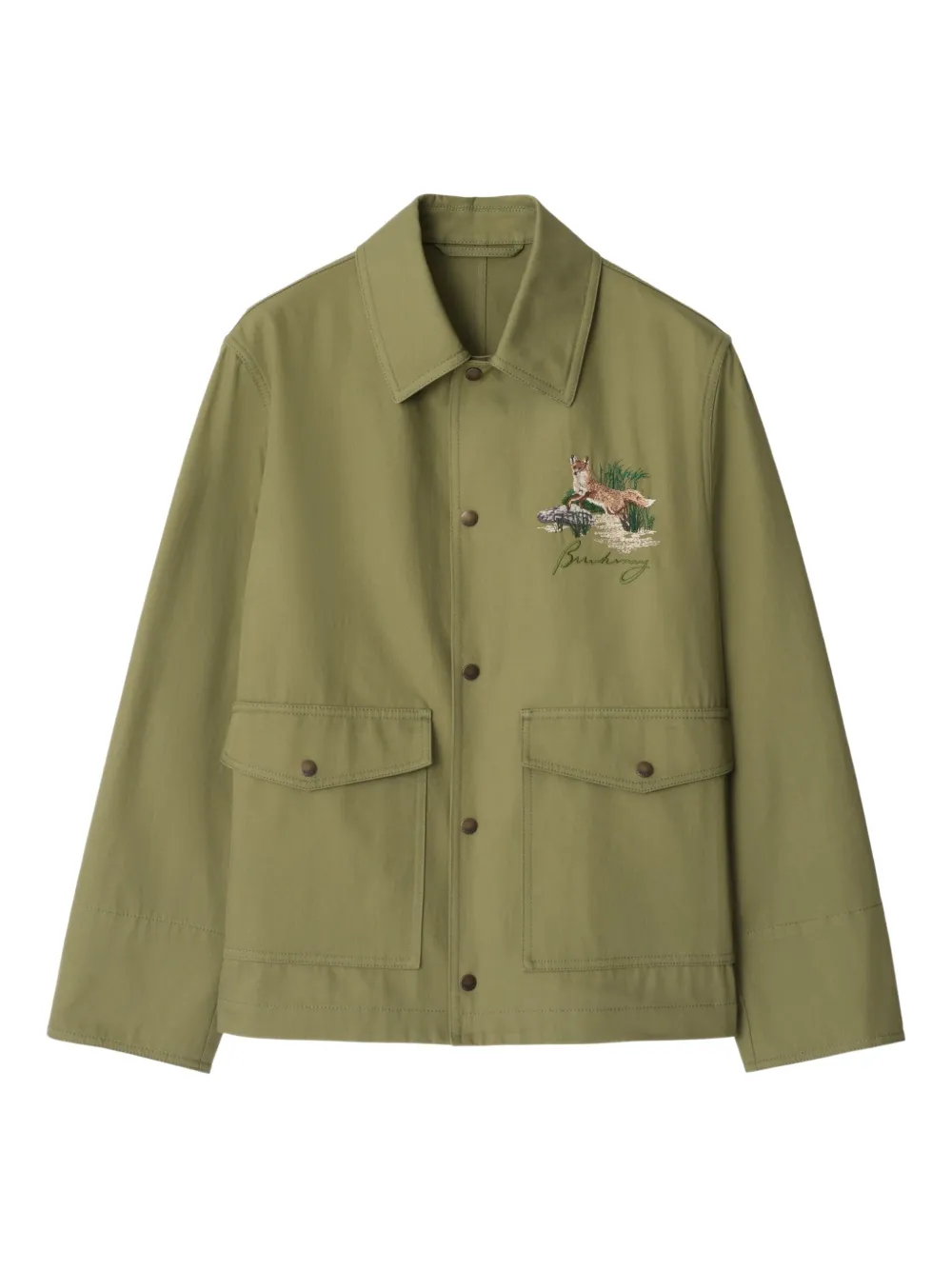 Burberry Fox jack Groen