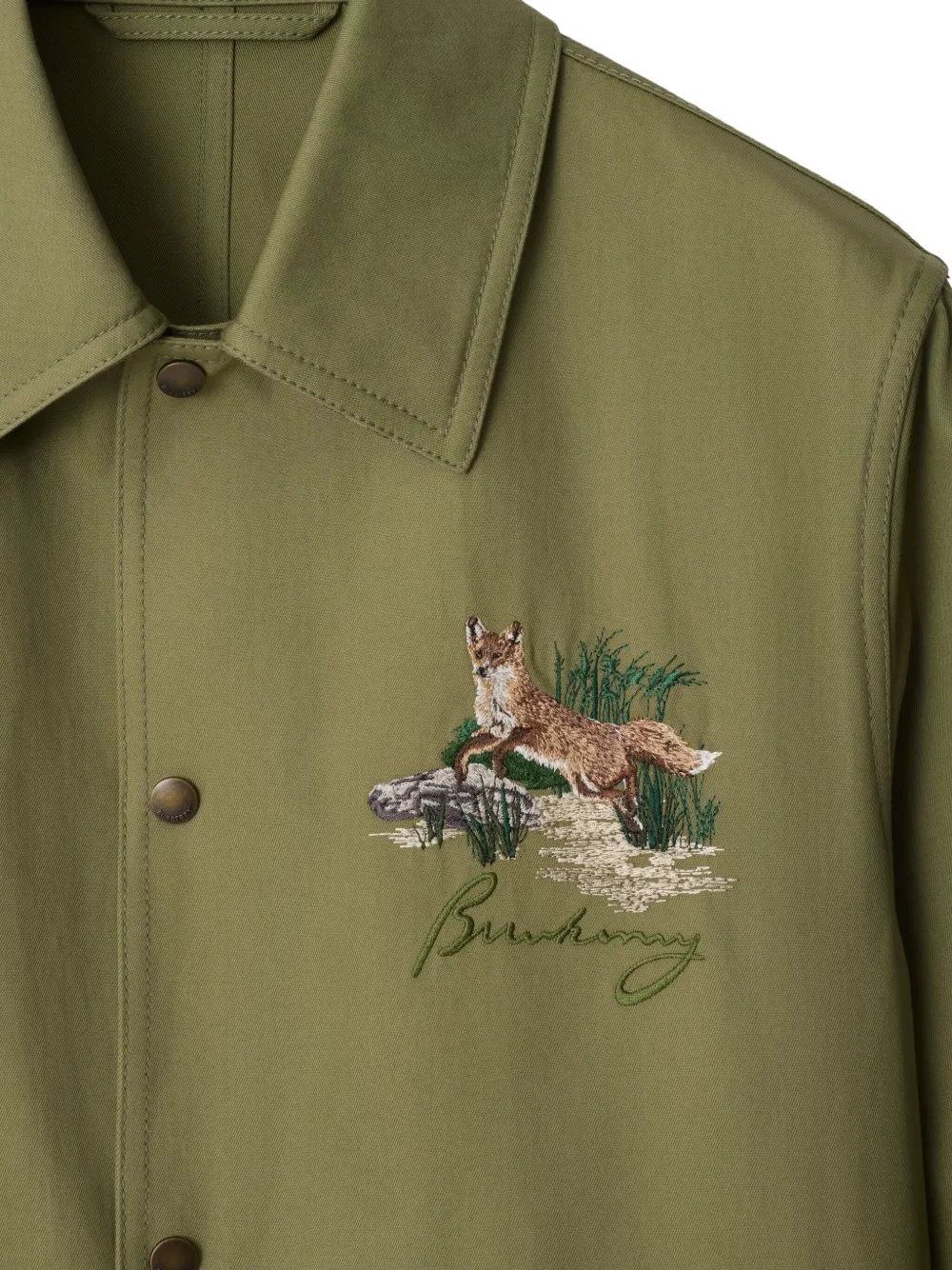 Burberry Fox jack Groen