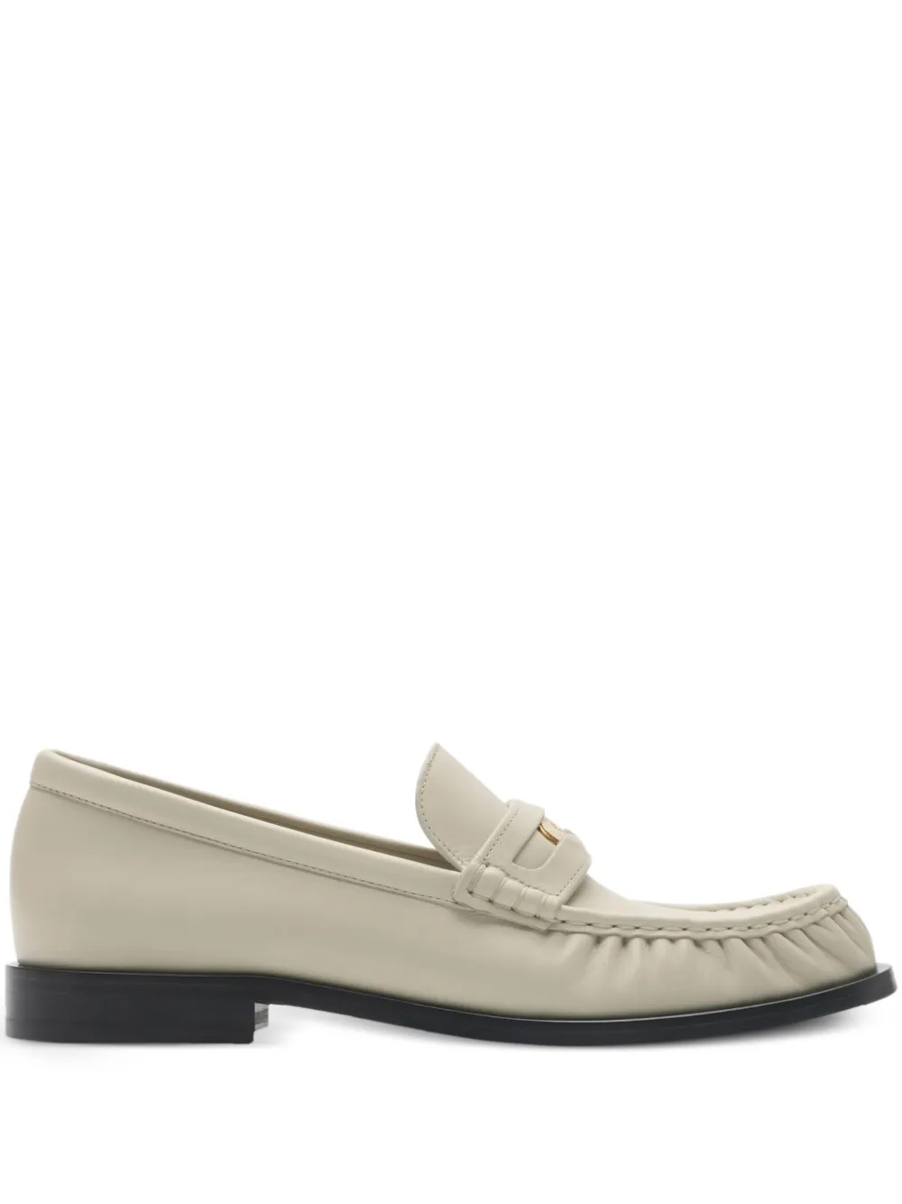 Burberry leather Cadet loafers Neutrals