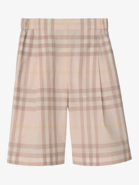 Burberry Kids checked trousers