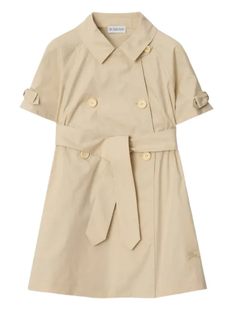 Burberry Kids klänning med bälte