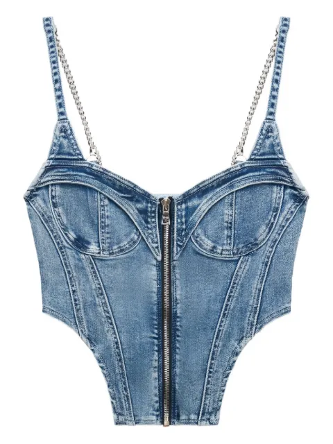 RTA Jazzi denim top