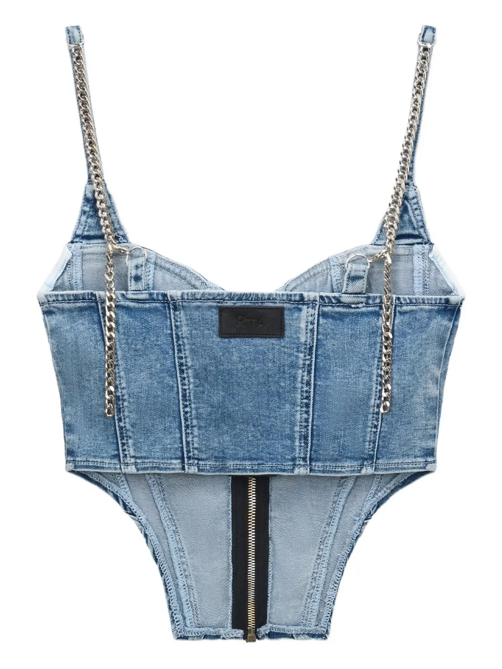 RTA Jazzi denim top | Vests & Tank Tops | Image 2