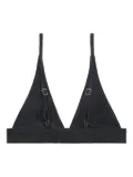 RTA Sofia denim top - Black