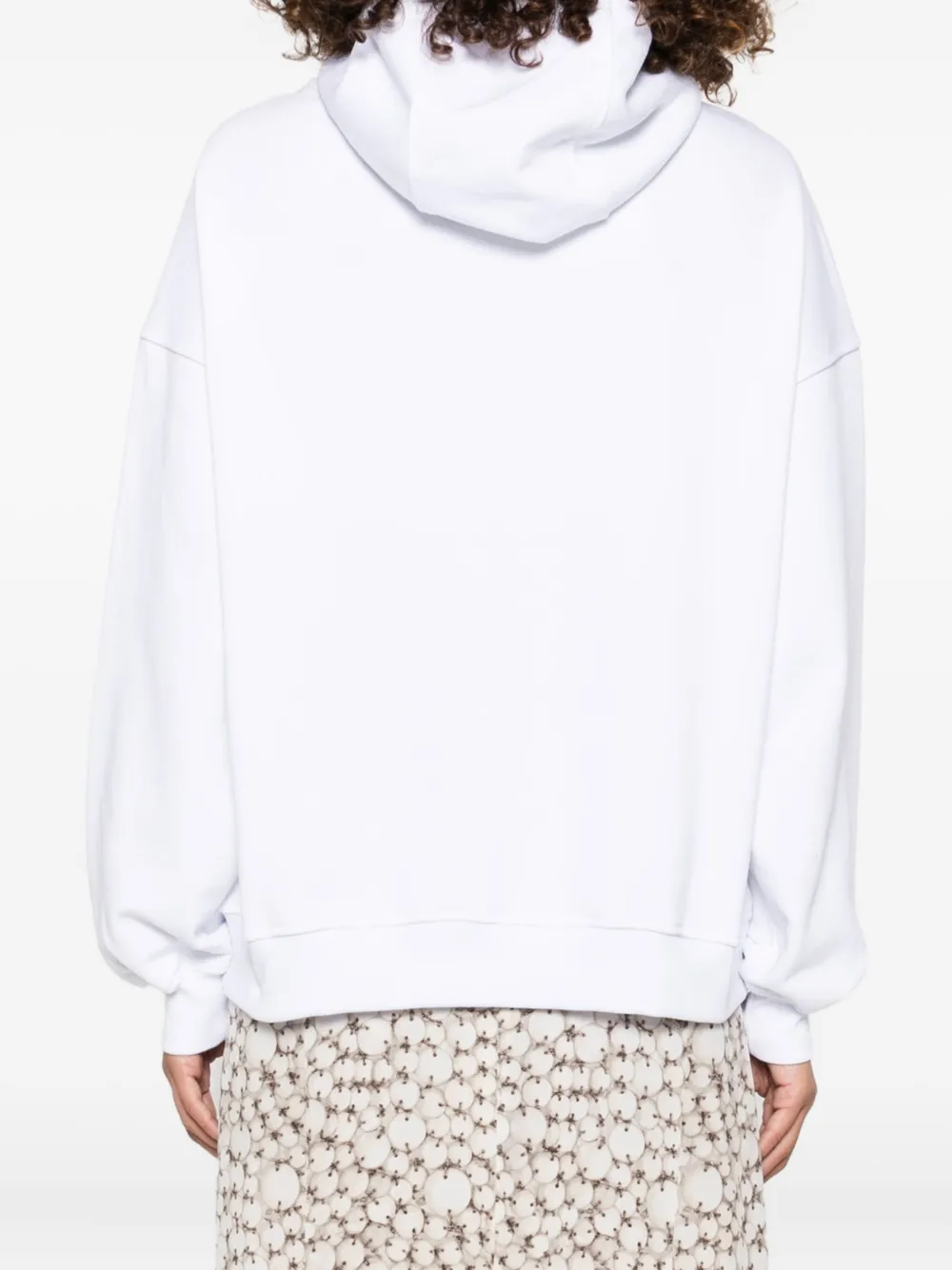 Fiorucci Hoodie met print Wit