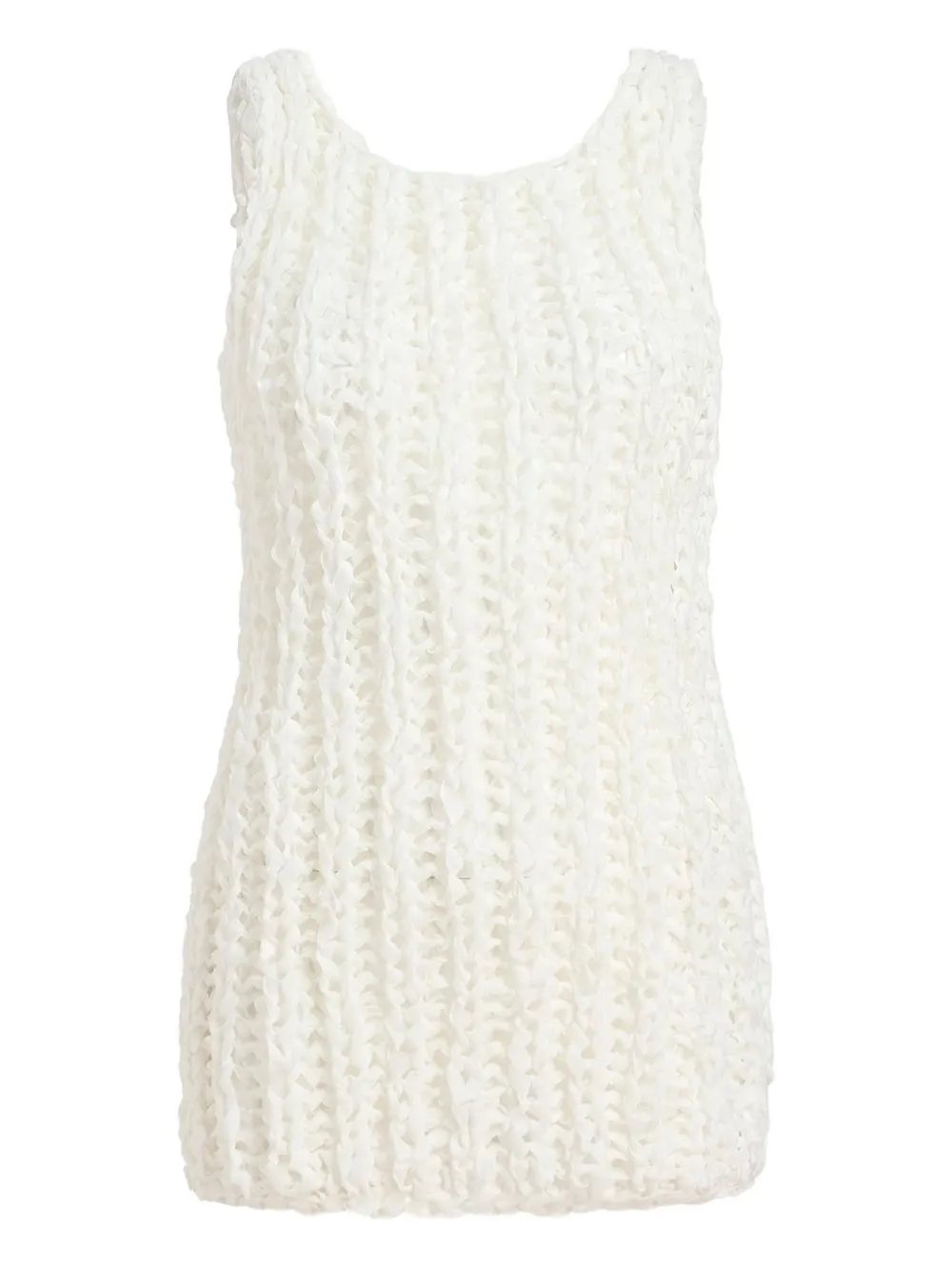 KHAITE knitted evita top | Neutrals | Image 1