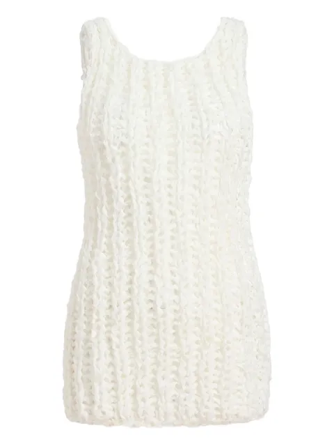 KHAITE knitted evita top