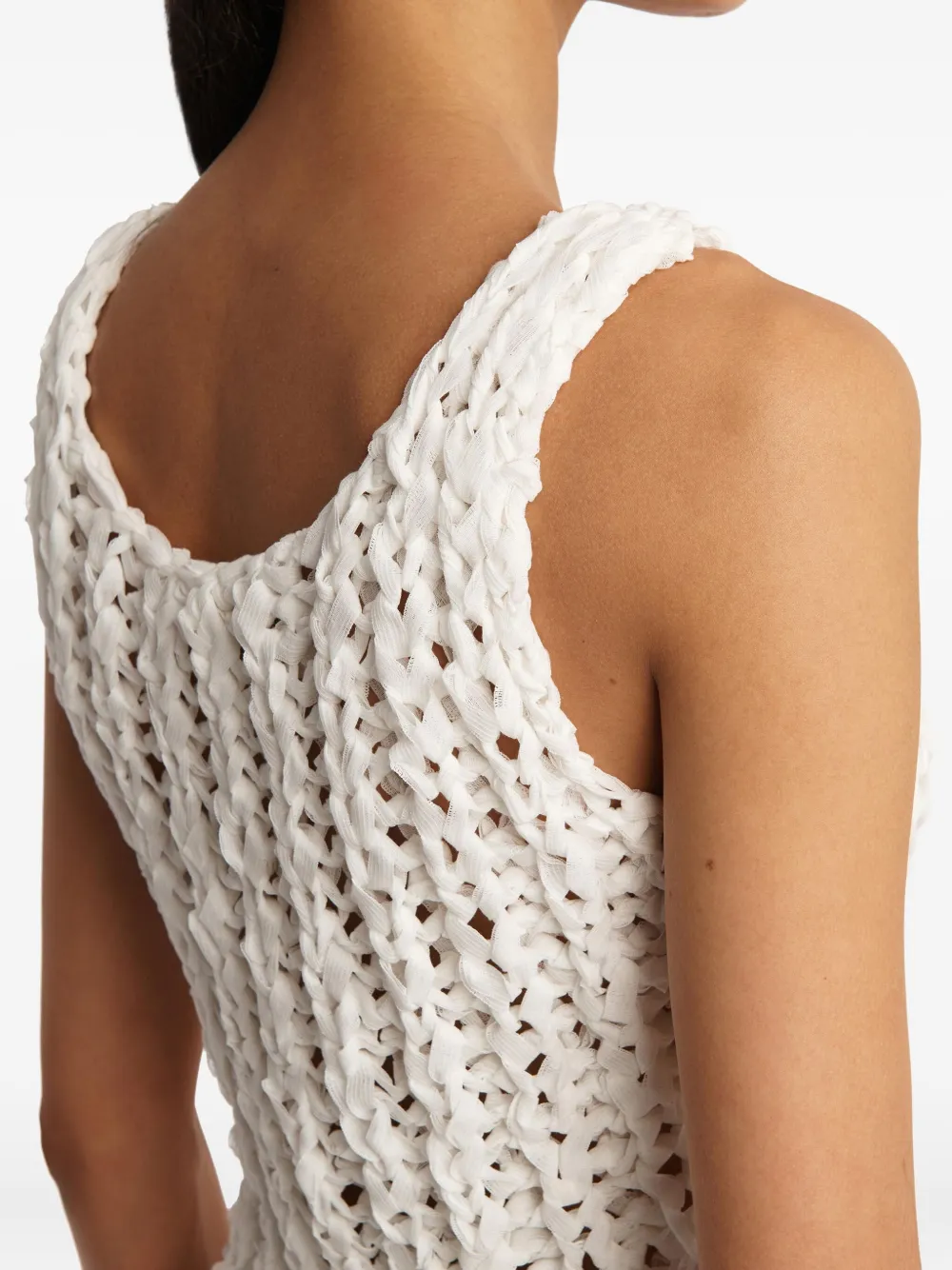 KHAITE Gebreide top Beige