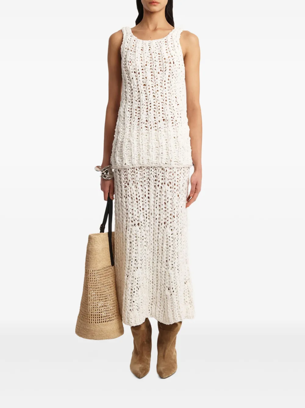 KHAITE knitted evita top | Vests & Tank Tops | Image 2