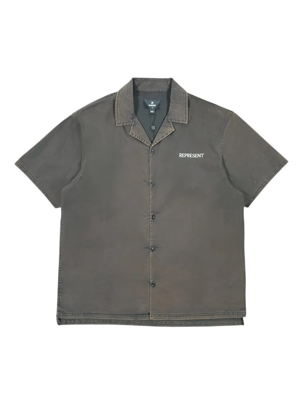 Represent camisa Script | gris | Image 1