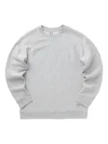 Sporty & Rich logo-patch sweatshirt - Grey