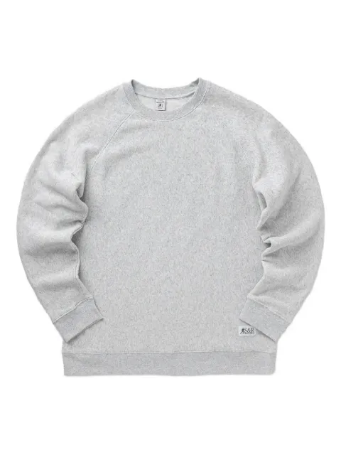 Sporty & Rich logo-patch sweatshirt 