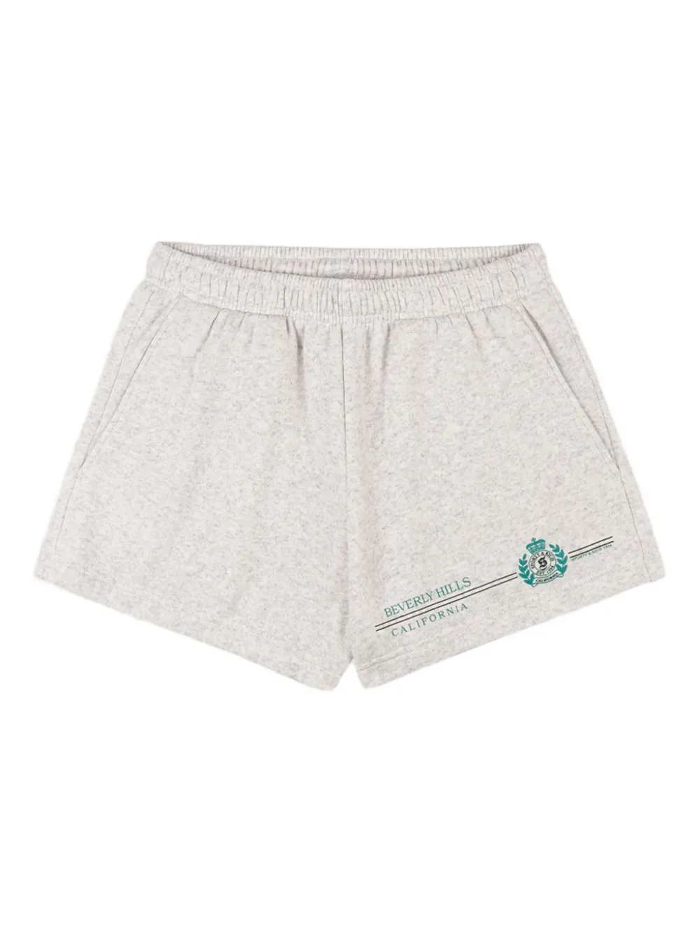 Sporty & Rich Soft Disco shorts Grijs