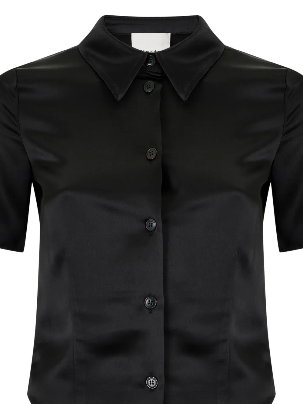 Nanushka Clare blouse Zwart