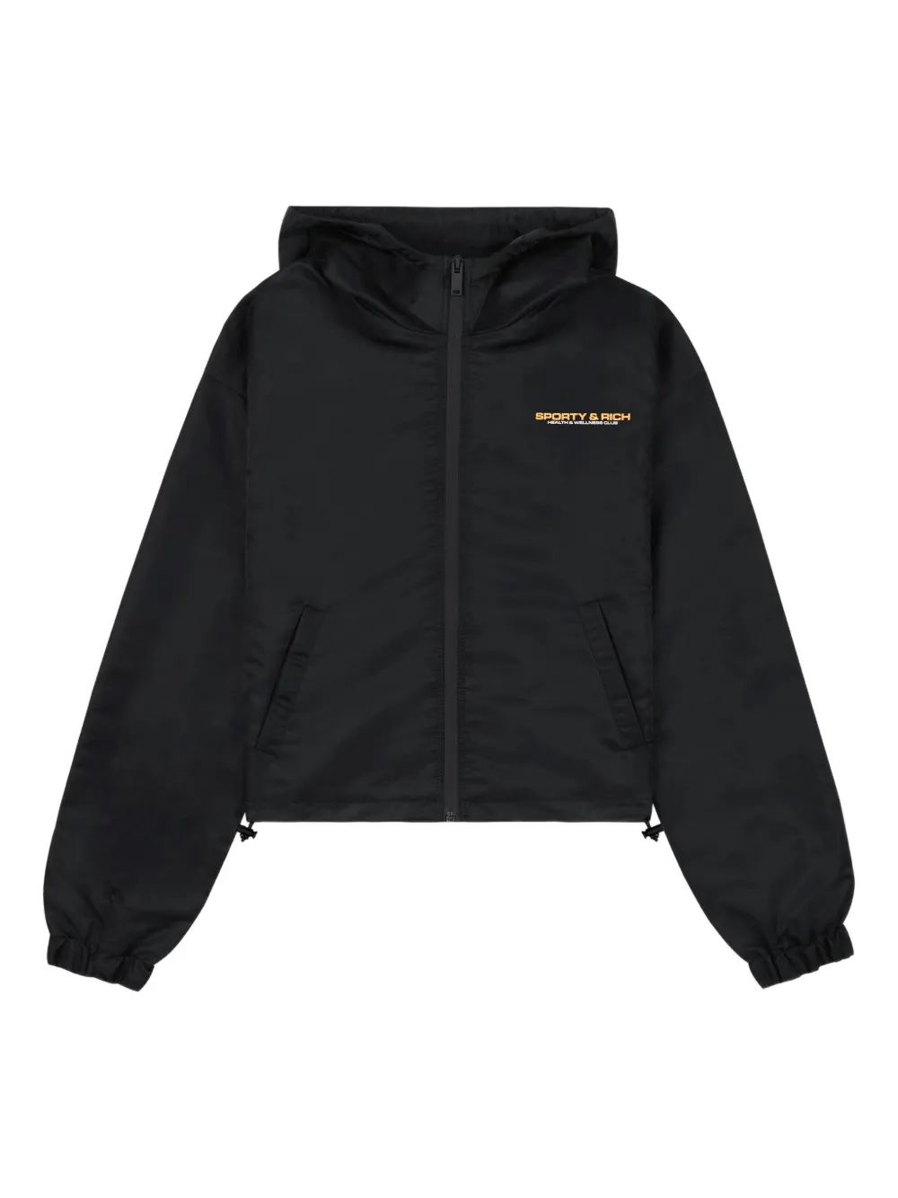 Sporty & Rich Bold Health windbreaker Zwart
