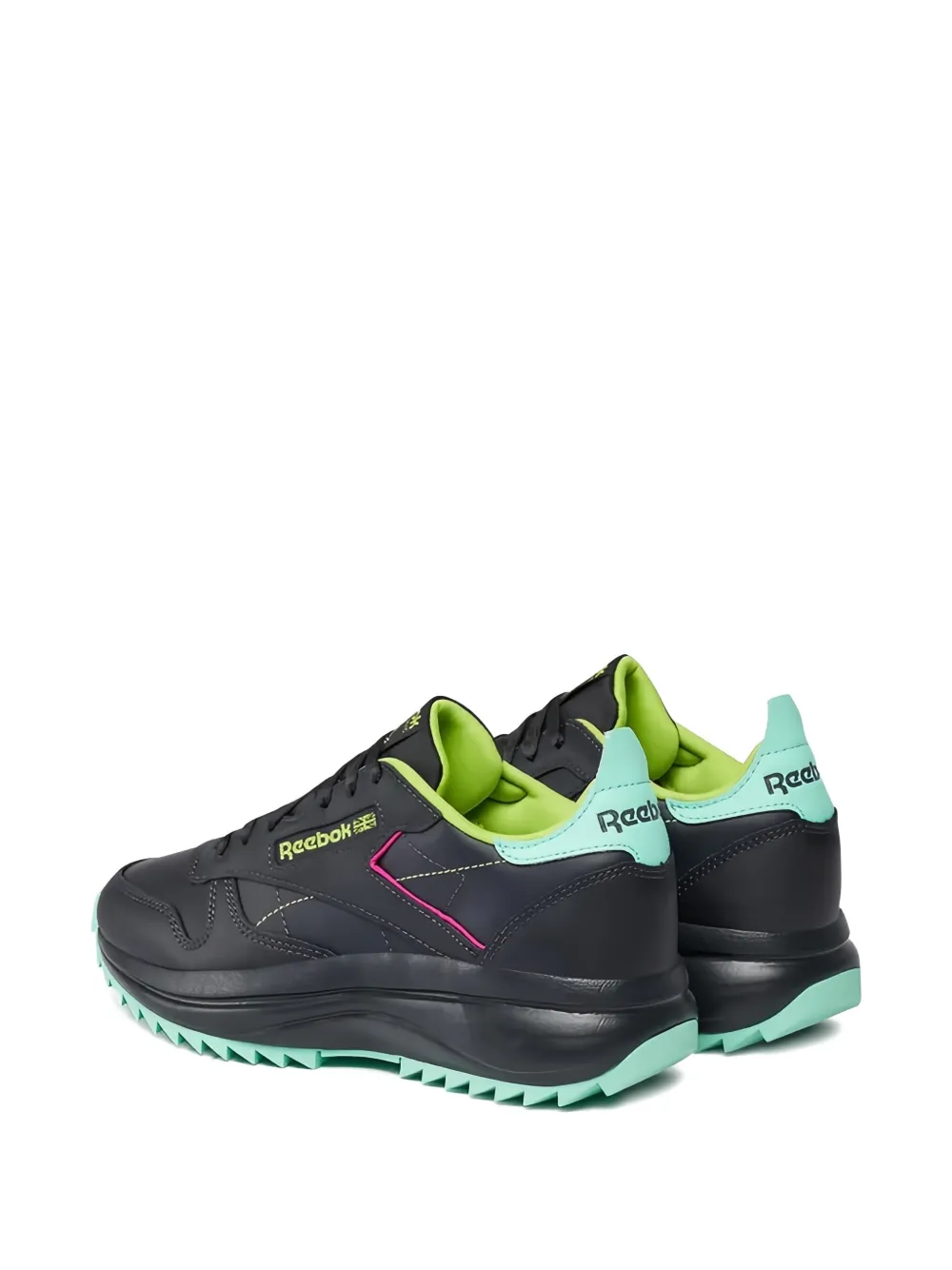 Reebok Classic "Black" sneakers Zwart