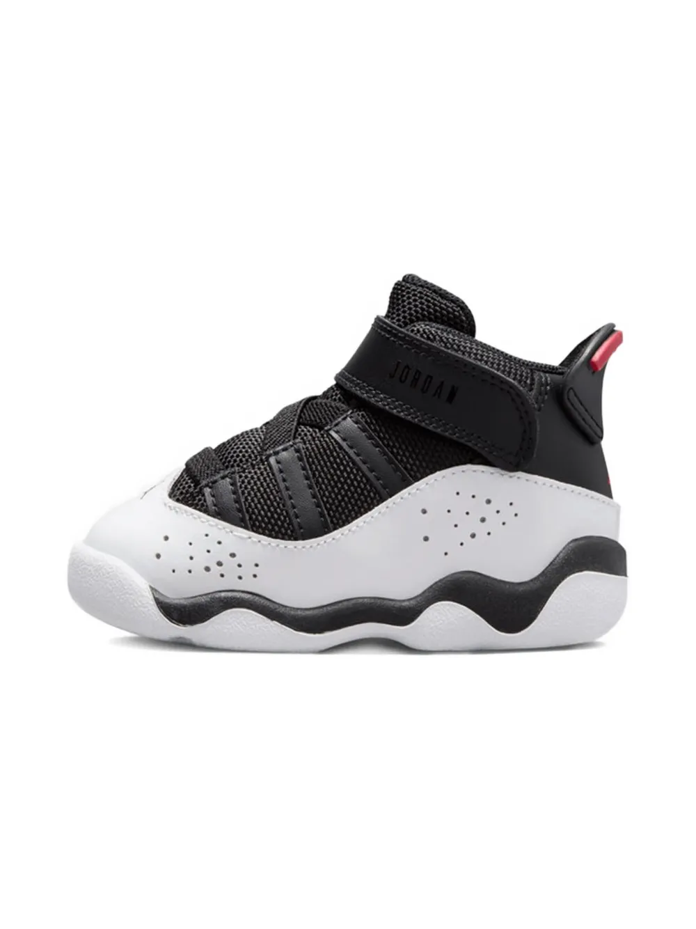 Jordan Kids Retro 6 Rings sneakers Zwart