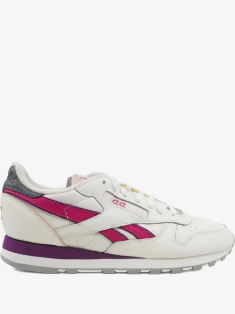 Reebok tenis Classic de piel con rayas
