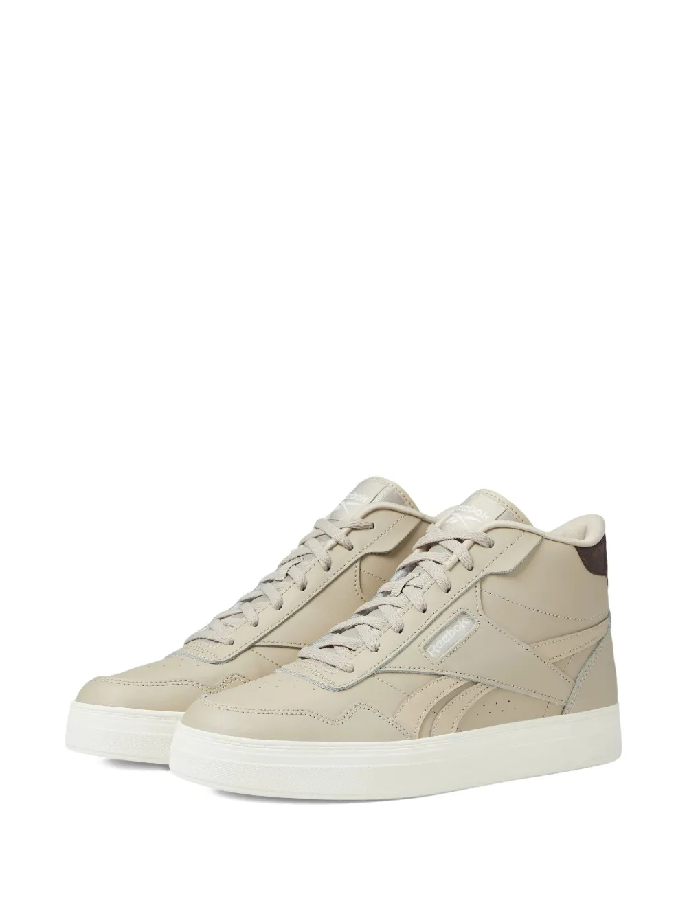 Reebok Court Advance Bold High "Beige" trainers Neutrals