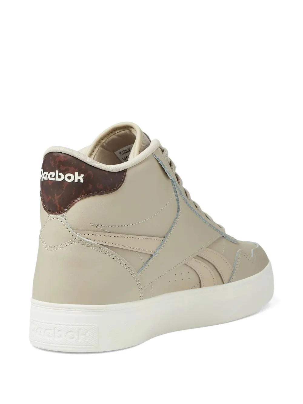 Reebok Court Advance Bold High "Beige" trainers Neutrals