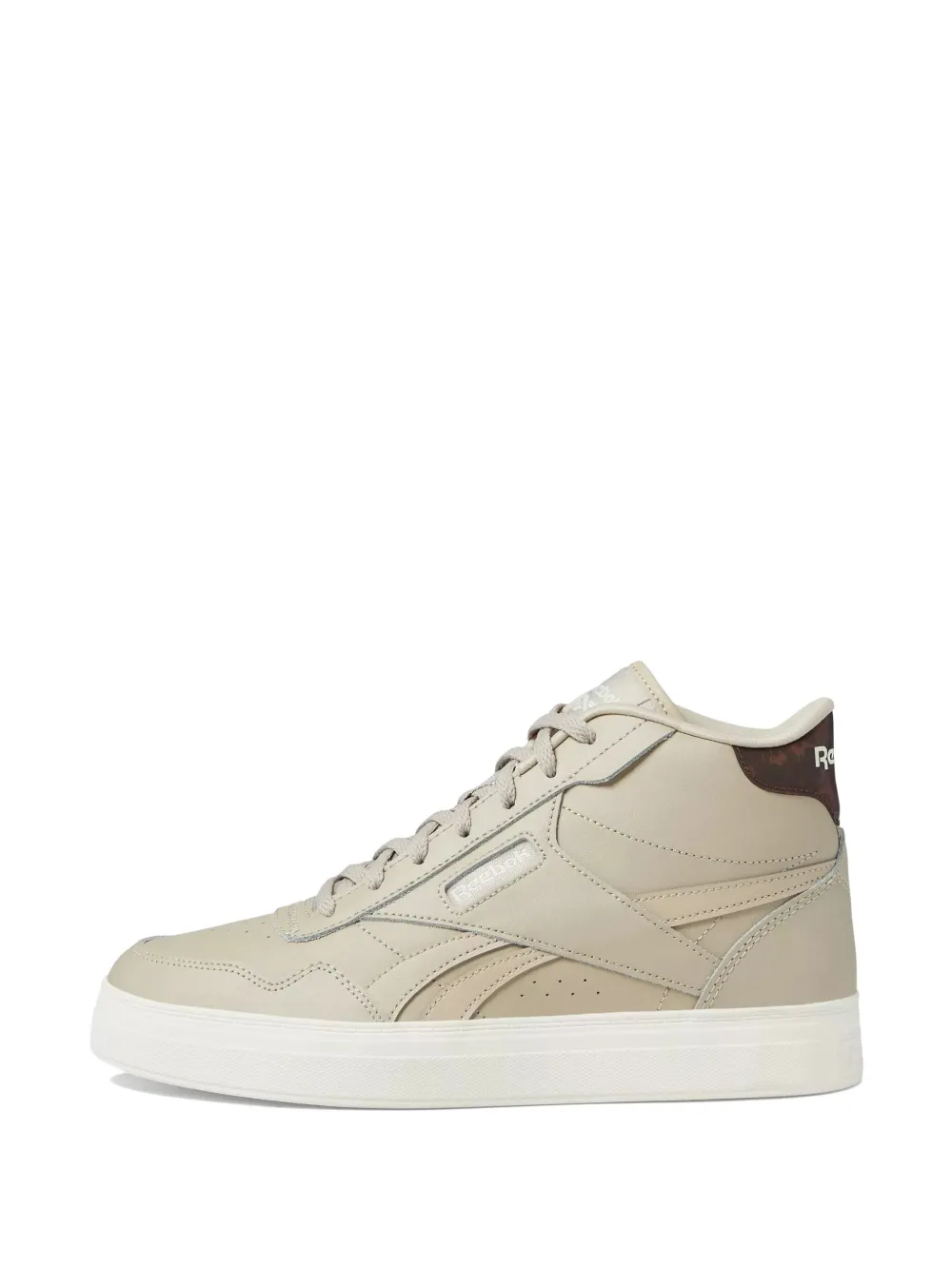 Reebok Court Advance Bold High "Beige" trainers | Neutrals | Image 1