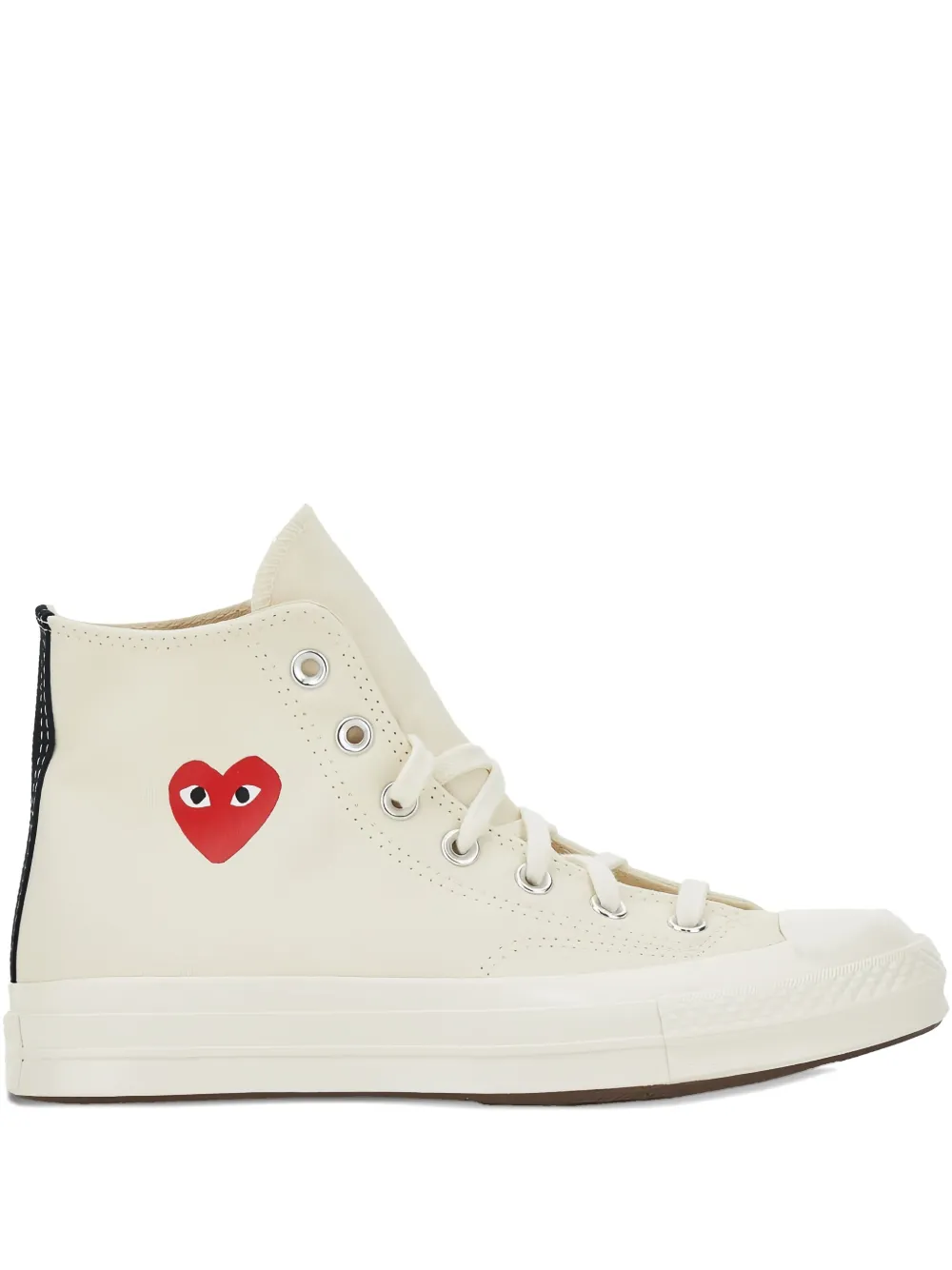 Comme Des Garçons Play X Converse Chuck 70 Heart-print High-top Sneakers