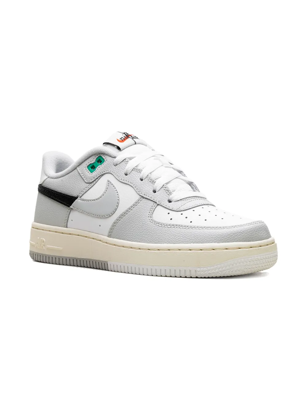 Nike Kids Air Force 1 Low "Split Light Silver" sneakers Grey