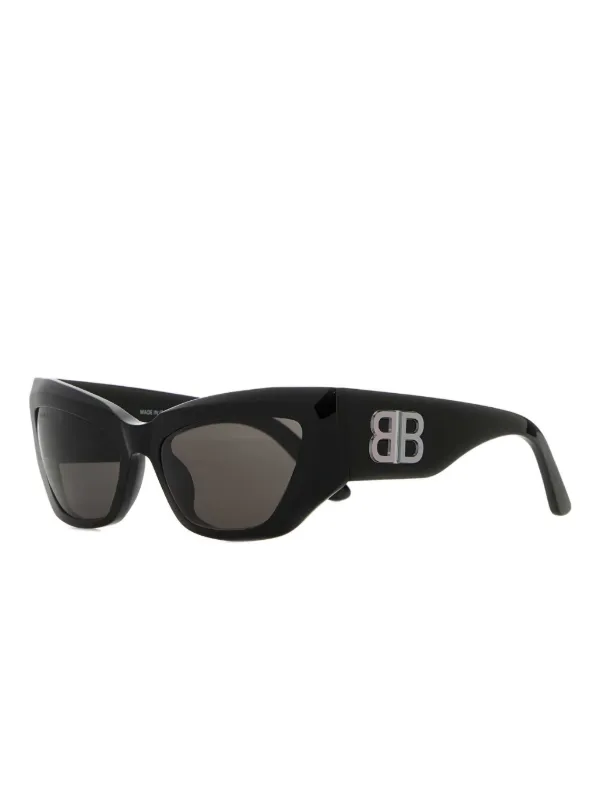 Balenciaga Eyewear キャットアイ サングラス | ブラック | FARFETCH JP