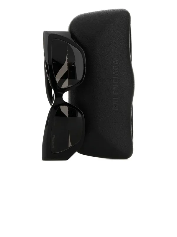 Y*様 BALENCIAGA （バレンシアガ）ブラック キャットアイ サングラス Balenciaga Eyewear キャットアイ サングラス | ブラック | FARFETCH JP