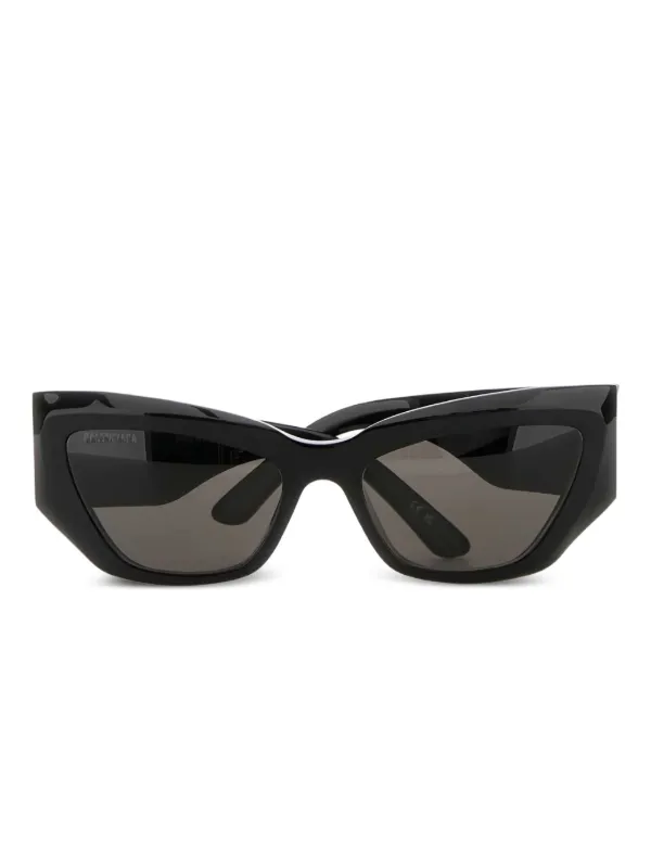 Balenciaga Eyewear キャットアイ サングラス | ブラック | FARFETCH JP