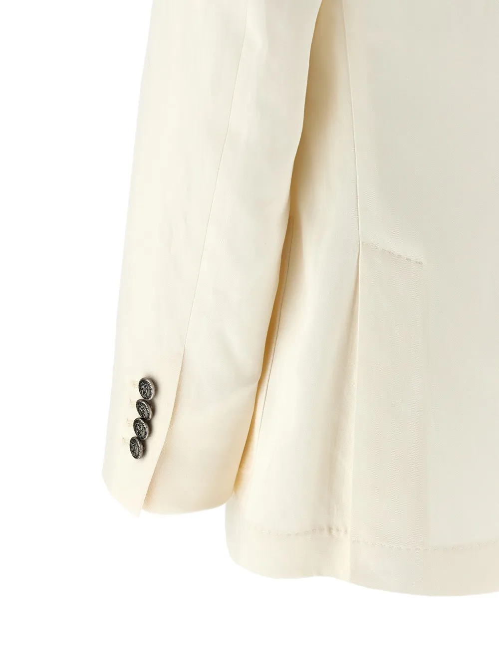 Brunello Cucinelli Blazer met dubbele rij knopen Wit