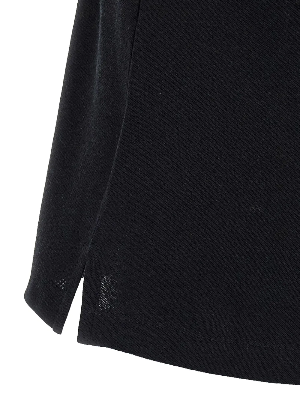 Zegna Poloshirt met V-hals Zwart