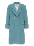 Hermès Pre-Owned 1990-2000s double breasted coat - Blue
