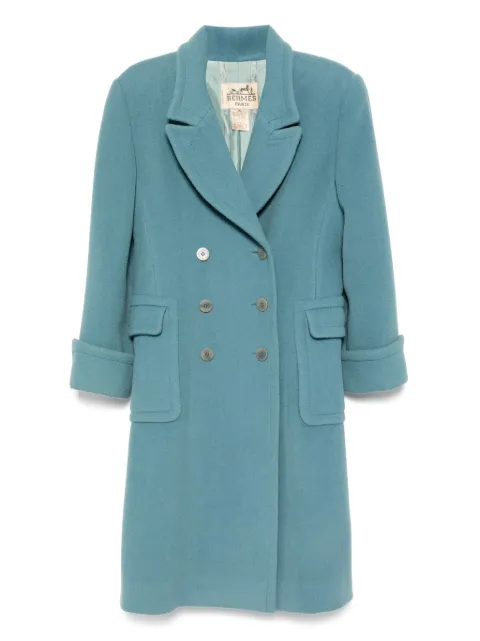 Hermès Pre-Owned 1990-2000s double breasted coat