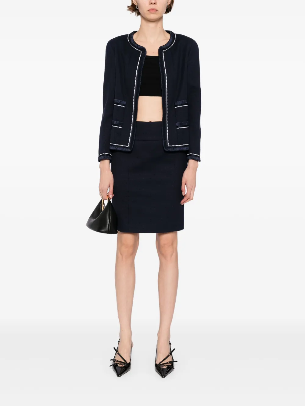 Pre-owned Chanel 1994 Setup Skirt Suit