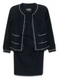 CHANEL Pre-Owned 1994 setup skirt suit - Blue