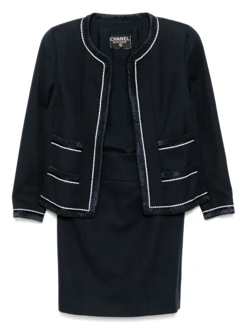 CHANEL Pre-Owned 1994 setup skirt suit
