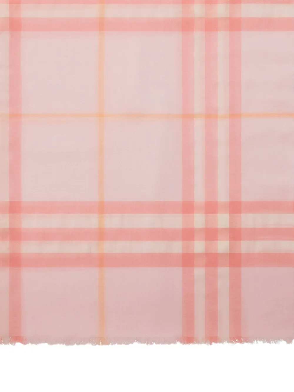 Burberry checked wool scarf | Men | Image 2