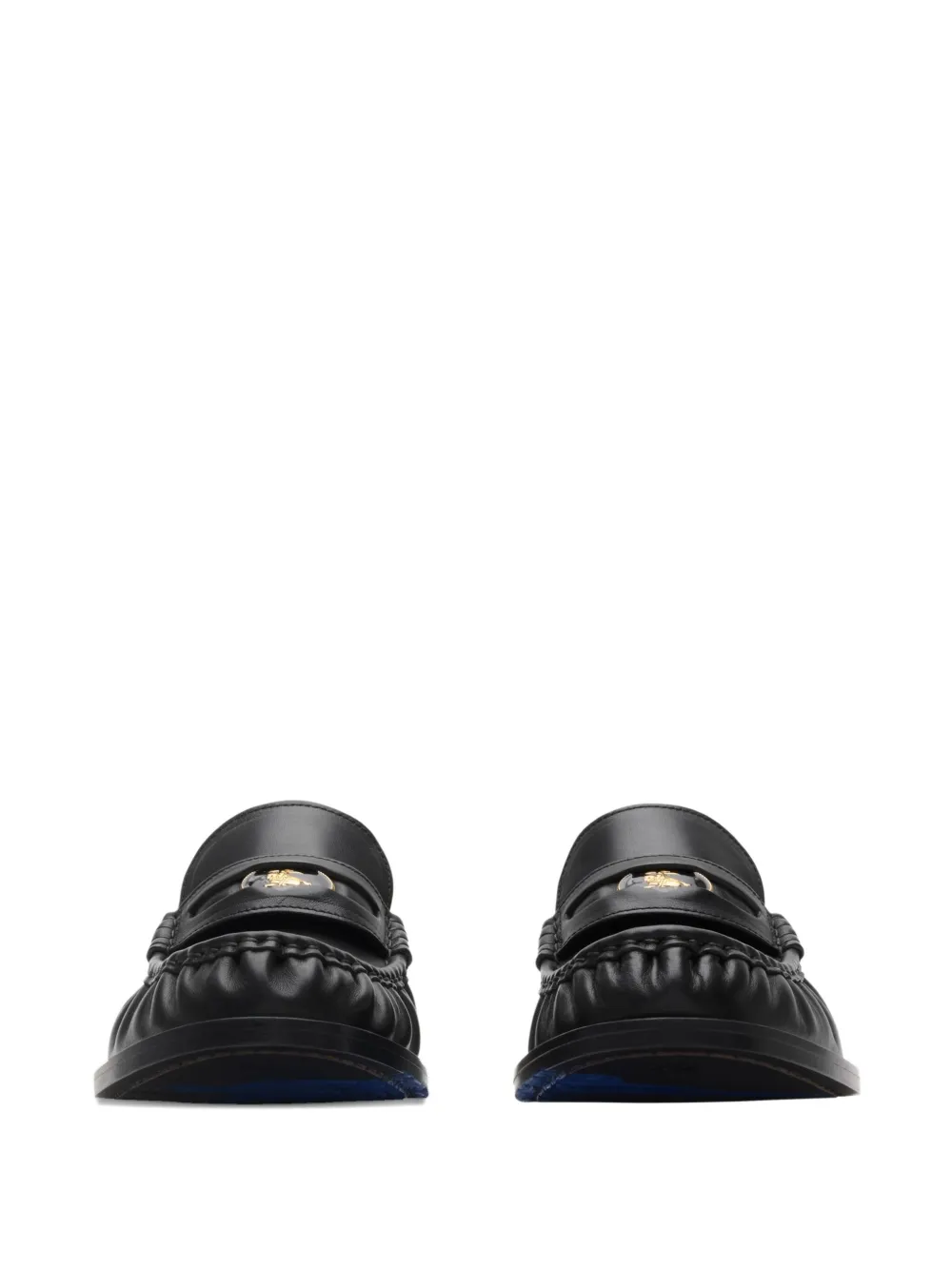 Burberry Leren loafers - Zwart