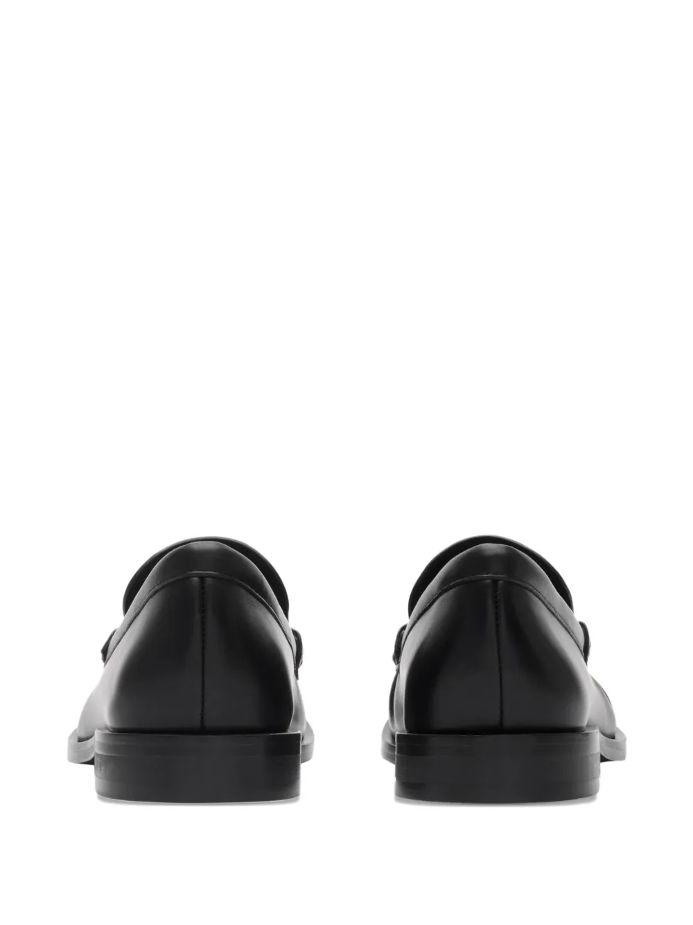 Burberry Leren loafers Zwart