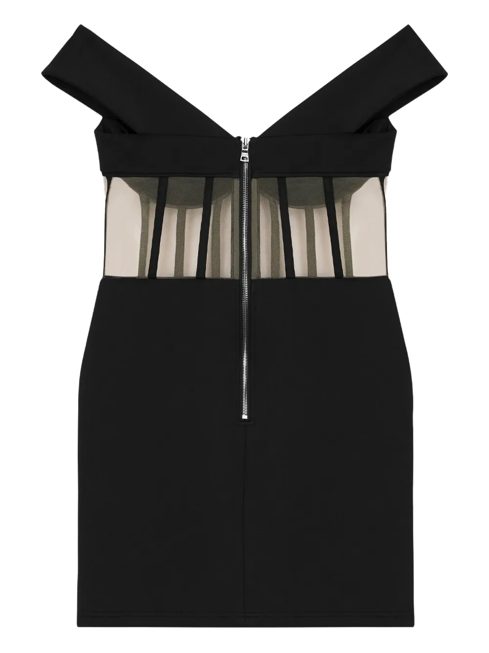 RTA Evie mini dress - Zwart